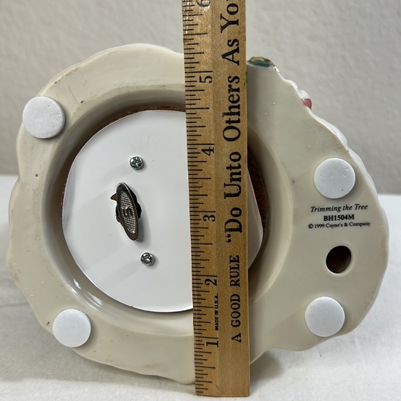 1999 Bavarian Heritage Collection Trimming the Tree Musical Vintage - Picture 14 of 14